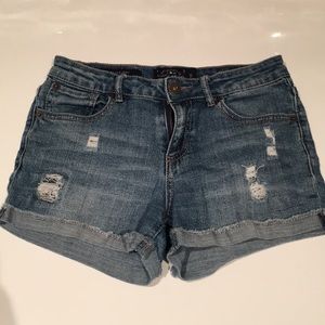 Girls jean shorts